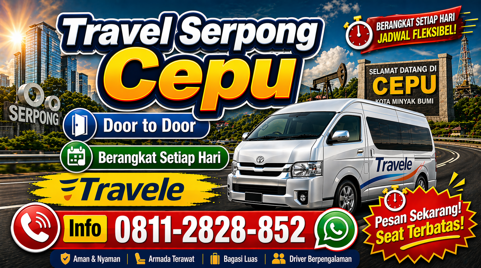 Travel Serpong Cepu
