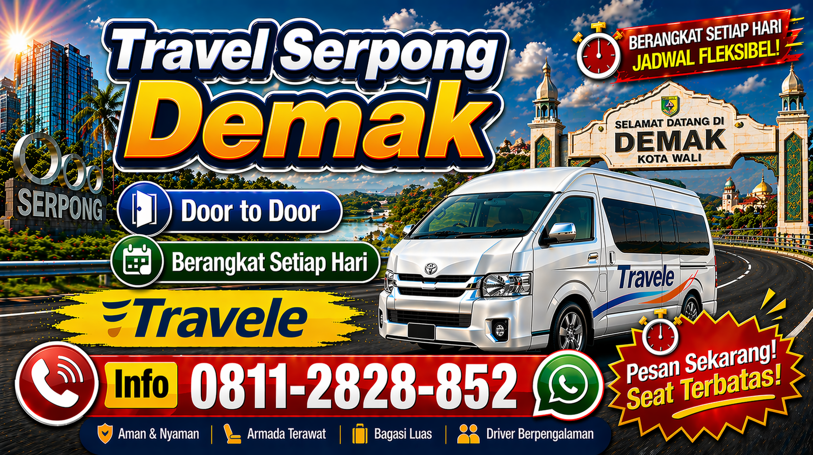 travel serpong demak